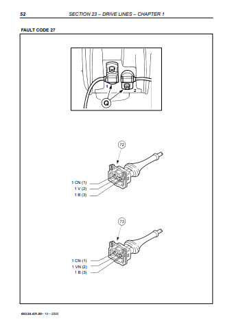 New Holland TN60DA, TN60SA, TN70DA, TN70SA. TN75DA, TN75SA Tractor Service Manual 6035443100 PDF