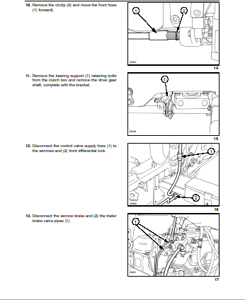 New Holland TN65F, TN95F Tractor Repair Manual 87026009 PDF