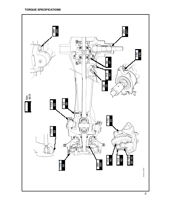 New Holland TS90, TS100, TS110 Tractor Repair Manual 86572172 PDF