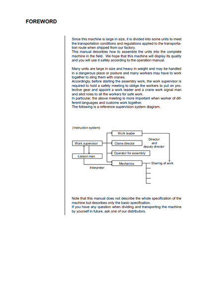 Official GEN00109-02: Komatsu PC490LC-10 Field Setup & Assembly Manual