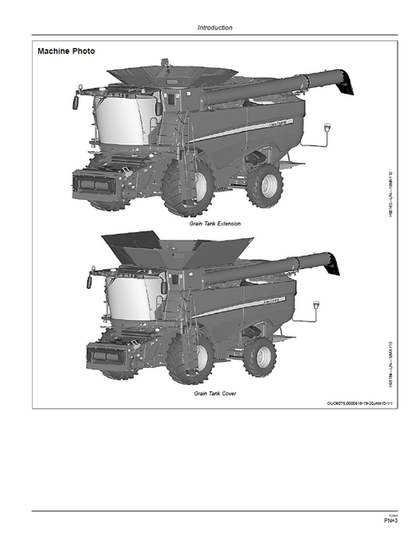John Deere S670 Combine Operator Manual OMHXE29687