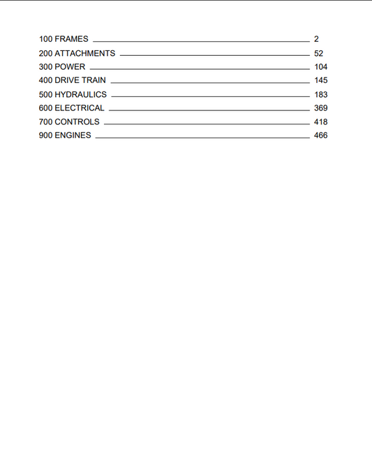 TIGERCAT 620H SKIDDER PARTS CATALOGUE MANUAL (6209001 - 6209999)