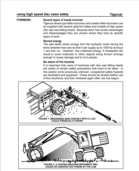 Tigercat 720 Feller Buncher Service Manual 4307A
