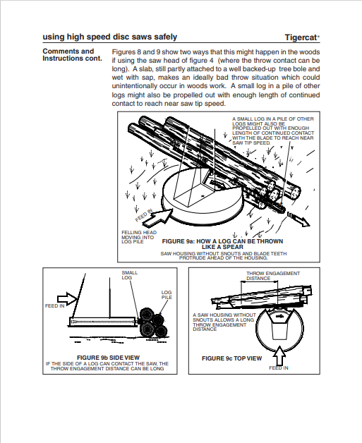 Tigercat X870C, LX870C Feller Buncher Service Manual 30650A