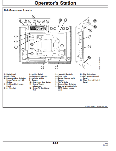 Timberjack 1010B Forwarder Operating & Maintenance Manual