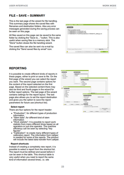 Timbermatic H-12 2.12.X Operating Guide F074221 PDF
