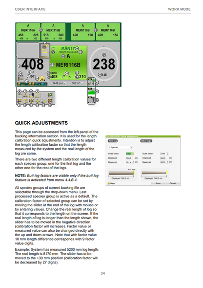 Timbermatic H-16 2.12.X Operating Guide F692308 PDF