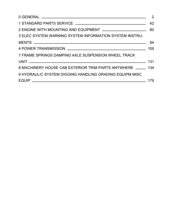 Volvo 6300 BM Wheel Loader Service Manual - PDF File