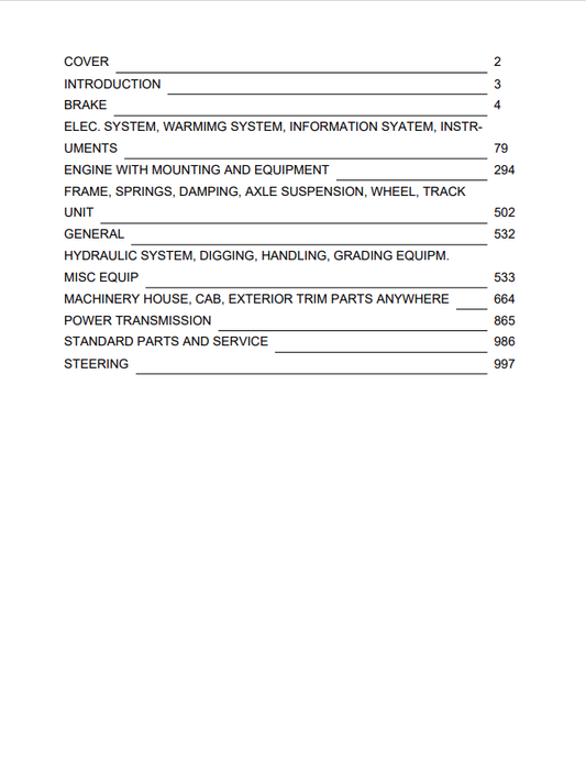 Volvo A25G Articulated Hauler Parts Catalogue Manual Sn 740001-742400 - PDF File