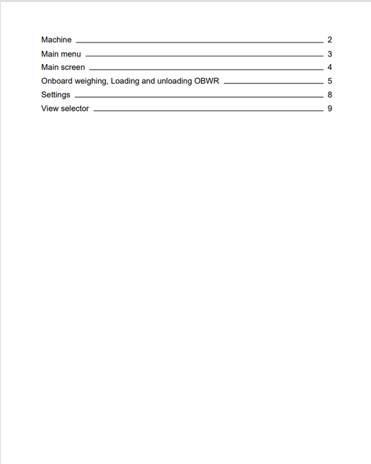 Volvo A30C BM Articulated Haulers (Art) Operator Manual - PDF File