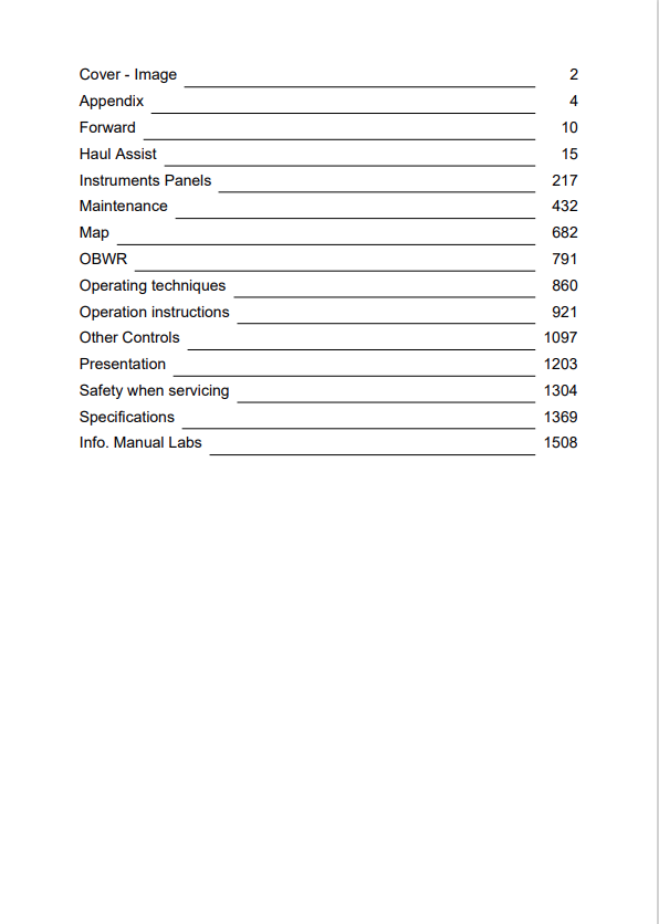 Volvo A35, A35G Articulated Hauler (Art) Operator Manual - PDF File