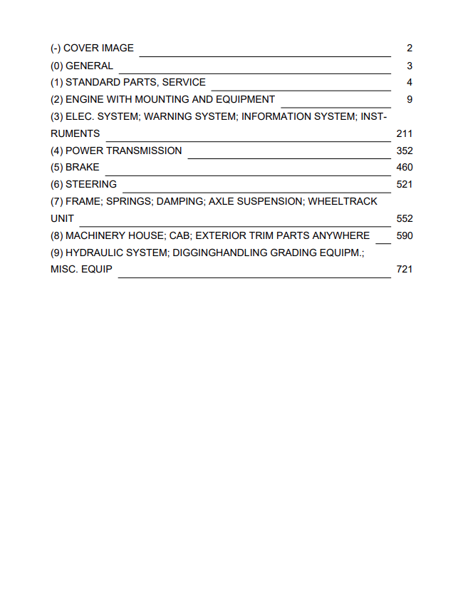 Volvo A40F FS Articulated Hauler Parts Catalogue Manual - PDF File