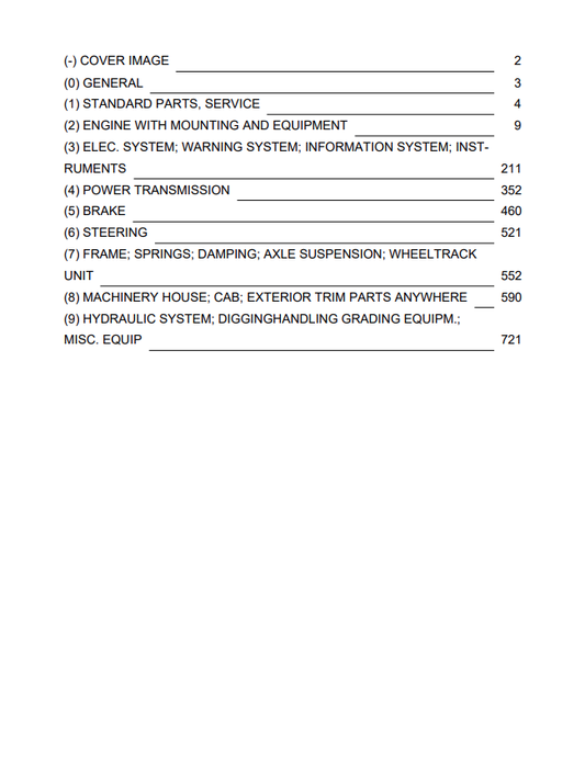 Volvo A40F FS Articulated Hauler Parts Catalogue Manual - PDF File