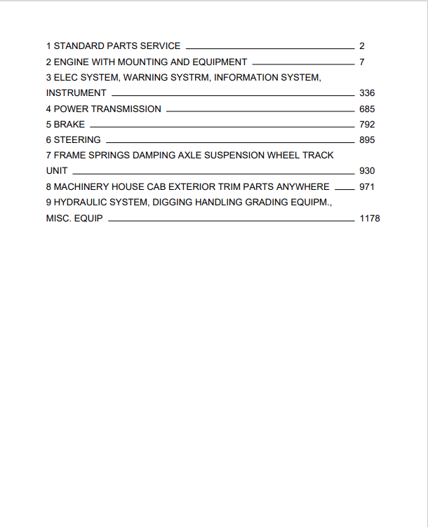 Volvo A45G Articulated Hauler Parts Catalogue Manual - PDF File