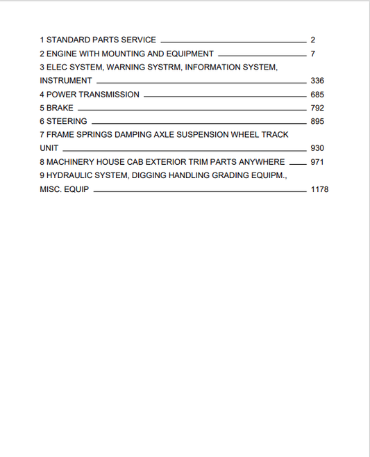 Volvo A45G Articulated Hauler Parts Catalogue Manual - PDF File