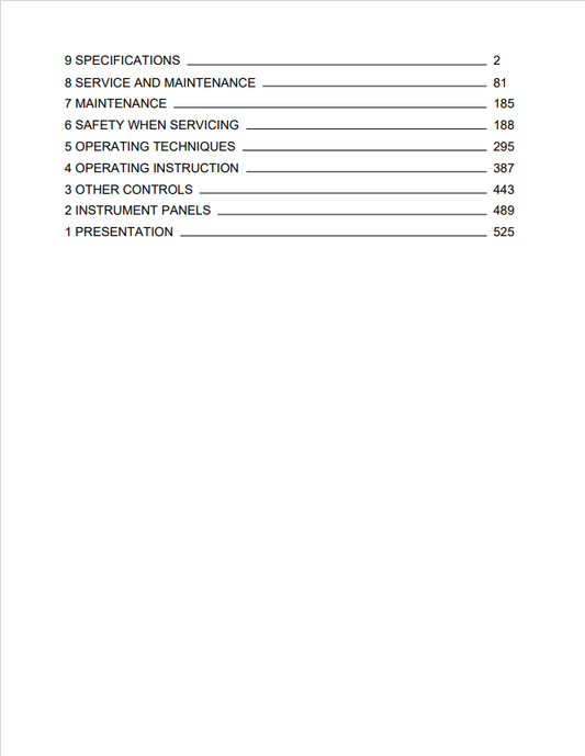 Volvo BL70B Backhoe Loader Operator Manual - PDF File