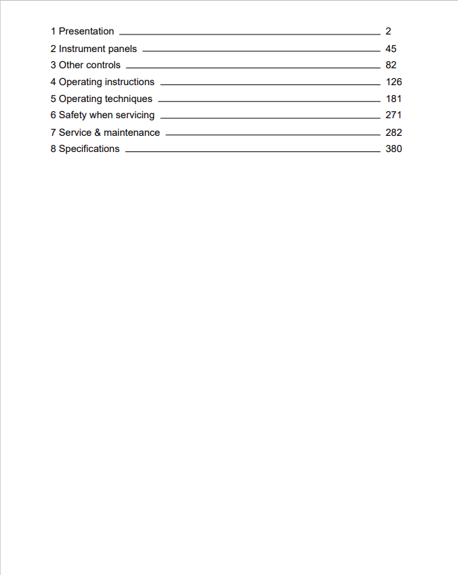 Volvo BL71B Backhoe Loader Operator Manual - PDF File