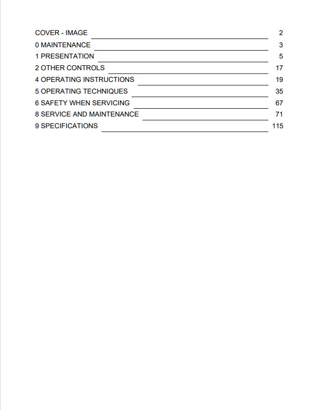 Volvo BL71 Plus Backhoe Loader Operator Manual - PDF File