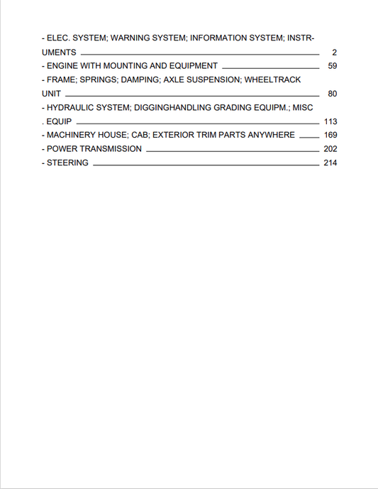 Volvo DD14S Asphalt Compactor Parts Catalogue Manual Sn 197610 - PDF File