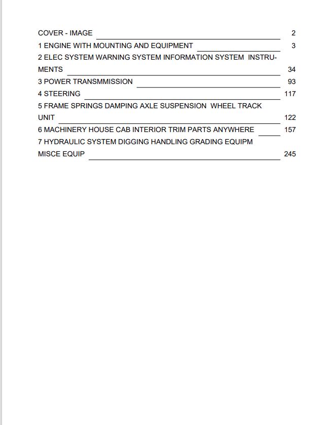 Volvo DD70HF Asphalt Compactor Parts Catalogue Manual Sn 197522-999999 - PDF File