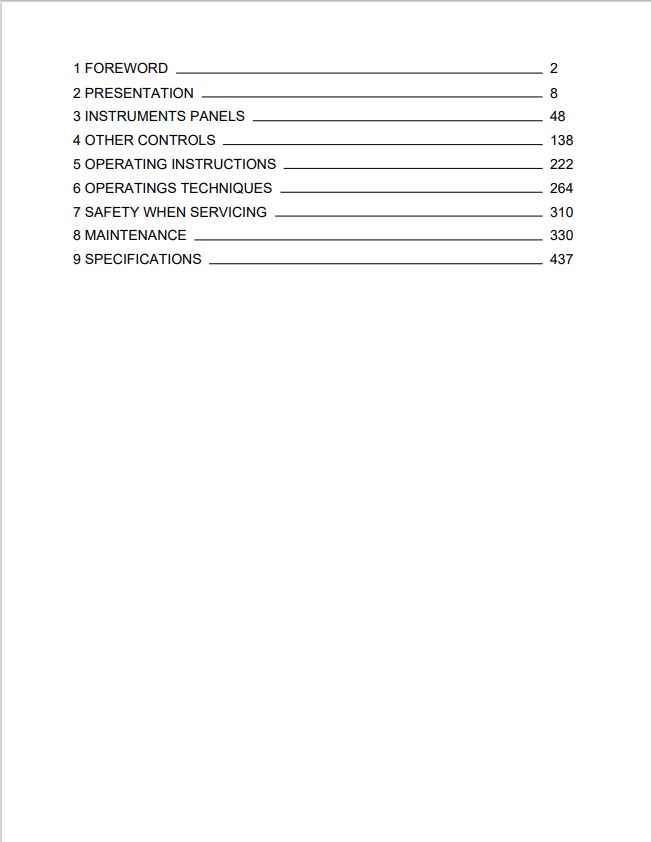 Volvo EC200D Excavator Operator Manual - PDF File