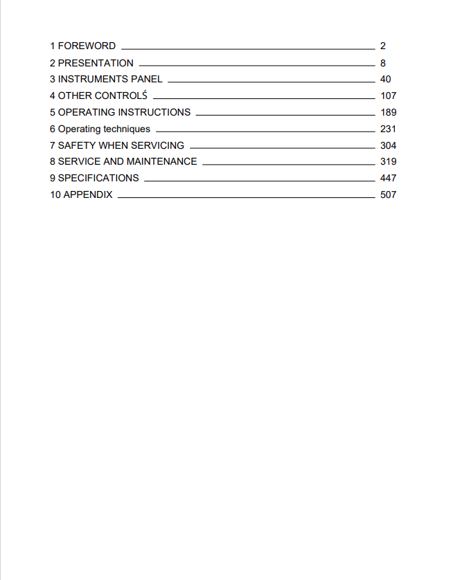 Volvo EC220D Excavator Operator Manual - PDF File