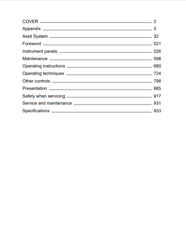 Volvo EC220E LD Excavator Operator Manual - PDF File