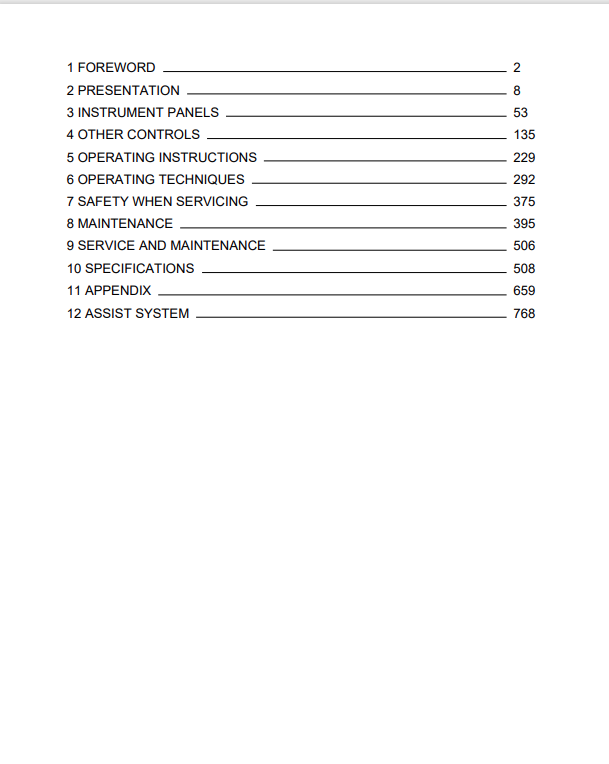 Volvo EC220E L Excavator Operator Manual - PDF File