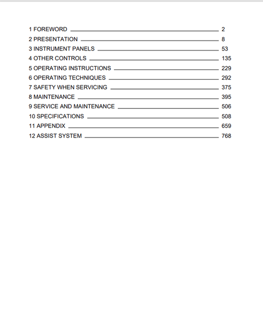 Volvo EC220E L Excavator Operator Manual - PDF File