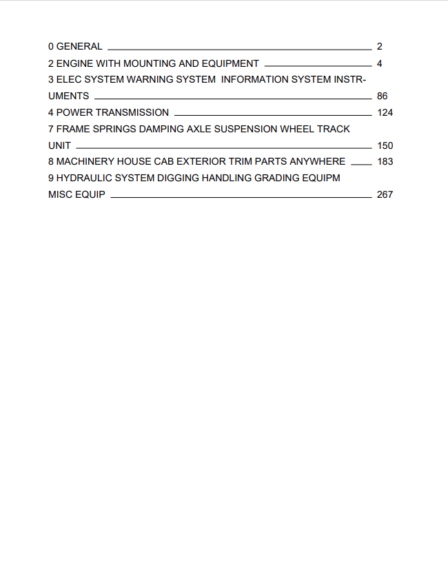 Volvo EC240 LC Excavator (EXC) Parts Catalogue Manual - PDF File