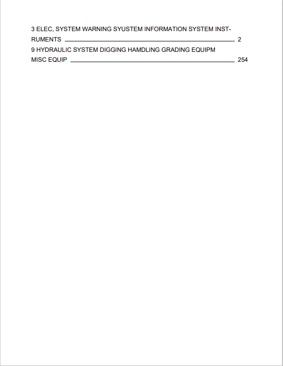 Volvo EC240 LC Excavator Electrical And Hydraulic Schematic Manual - PDF File