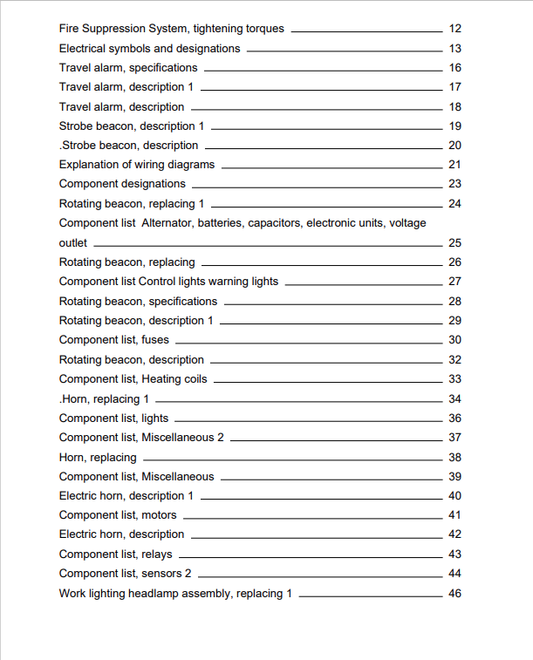 Volvo EC330C L Excavator Electrical And Hydraulic Schematic Manual - PDF File
