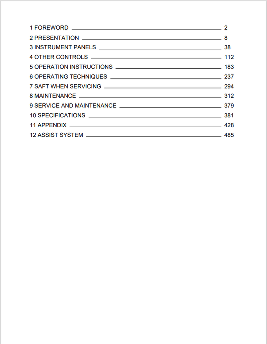 Volvo EC380E L Excavator Operator Manual - PDF File