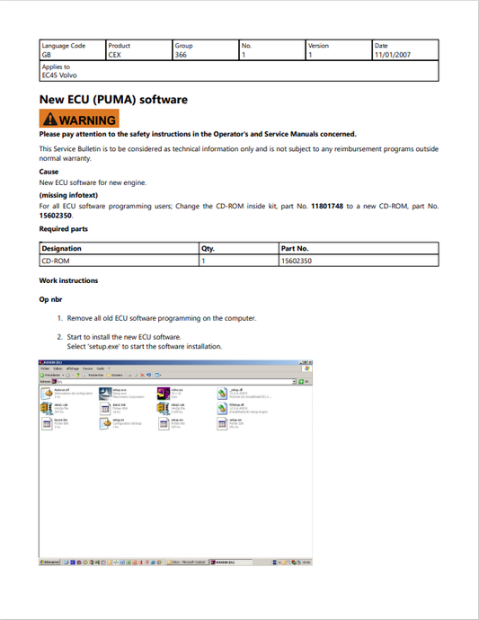 Volvo EC45 Articulated Hauler Service Repair Manual - PDF File