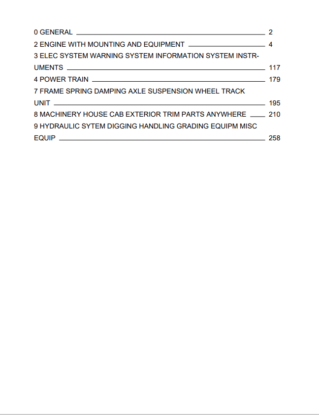 Volvo EC50 Compactor Excavator CEX Parts Catalogue Manual Sn 10151-99999 - PDF File