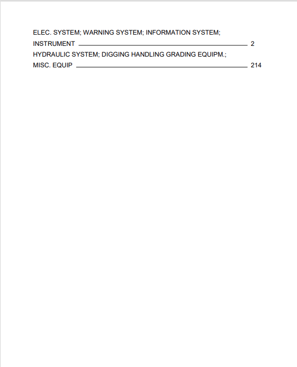 Volvo EC55B Compactor Excavator CEX Electrical And Hydraulic Schematic Manual - PDF File