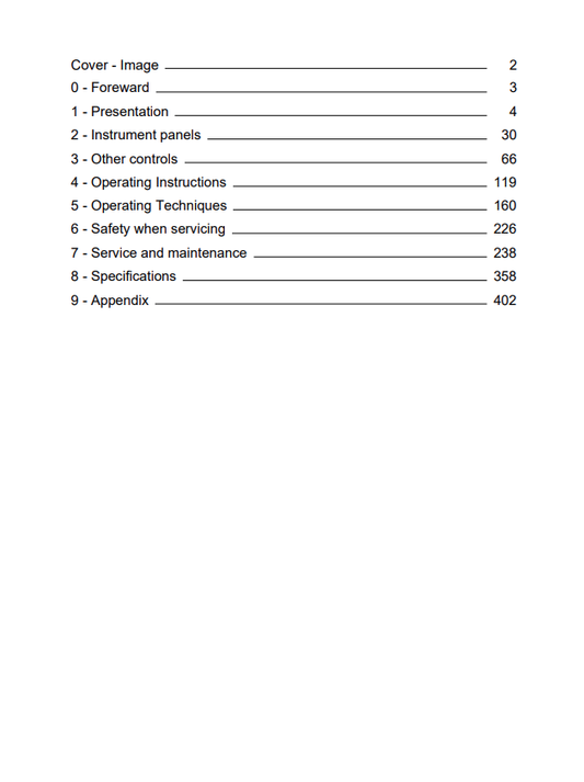 Volvo EC55B, EC55C Compactor Excavator Operator Manual - PDF File