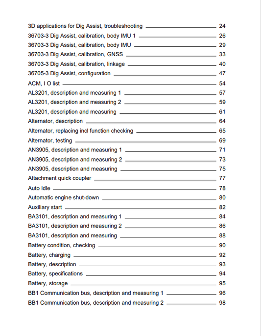 Volvo ECR355E L Excavator Electrical and Hydraulic Schematic Manual PDF File