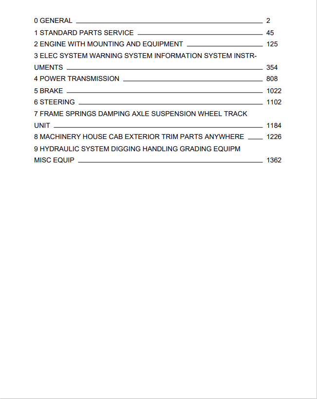 Volvo EW140E Excavator Service Repair Manual - PDF File