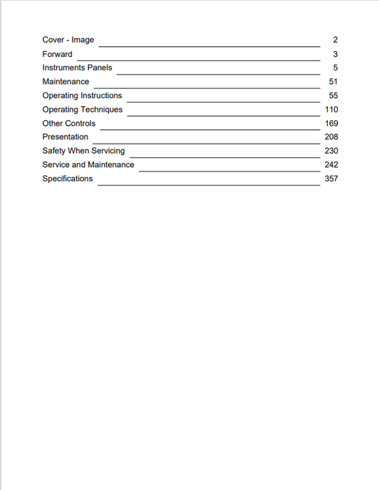 Volvo EW180B, EW180C Excavator Operator Manual - PDF File