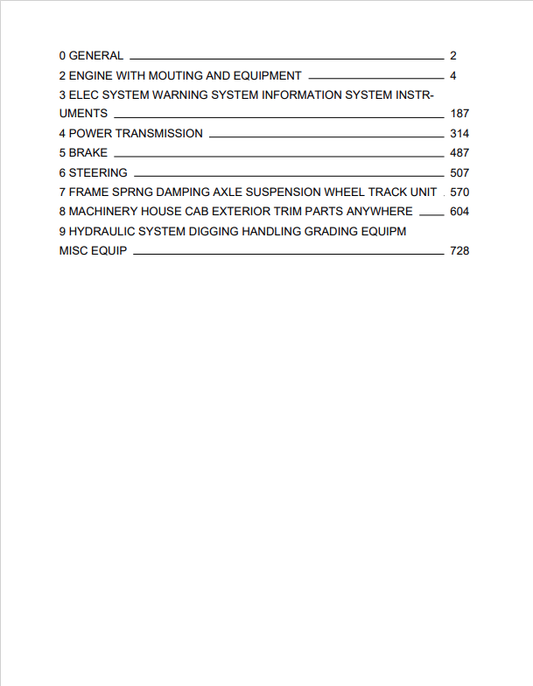 Volvo G710B Motor Grader GRD Parts Catalogue Manual - PDF File