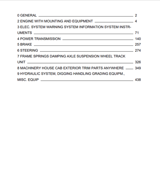 Volvo G710 VHP Motor Grader Parts Catalogue Manual Sn 33000-34999 - PDF File