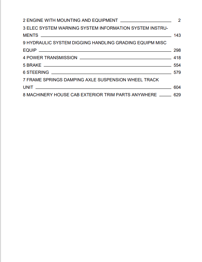 Volvo G930B Motor Grader GRD Parts Catalogue Manual - PDF File