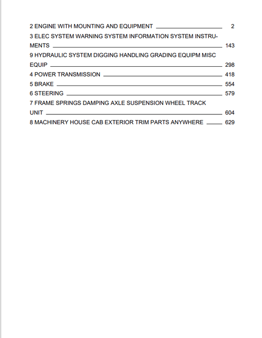 Volvo G930B Motor Grader GRD Parts Catalogue Manual - PDF File