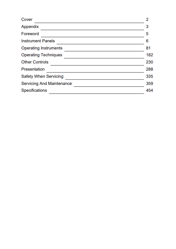 Volvo G930B Motor Grader Operator Manual - PDF File
