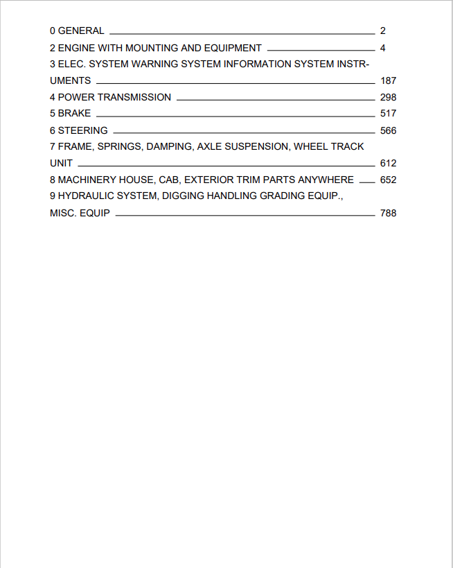 Volvo G940 Motor Grader (GRD) Parts Catalogue Manual - PDF File