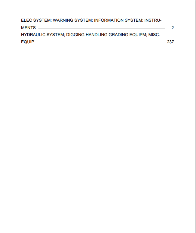 Volvo L120C BM Wheel Loader Electrical And Hydraulic Schematic Manual - PDF File