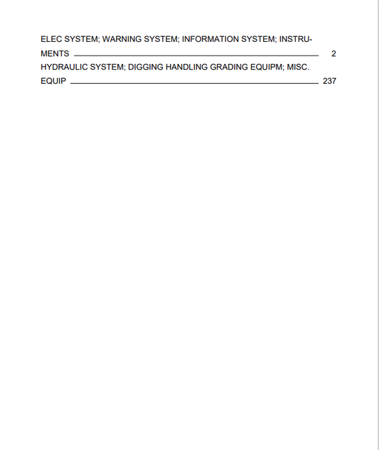 Volvo L120C BM Wheel Loader Electrical And Hydraulic Schematic Manual - PDF File
