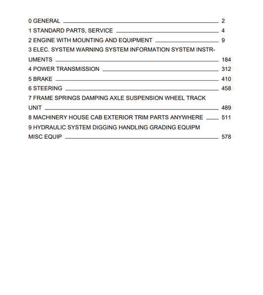 Volvo L150G Wheel Loader Parts Catalogue Manual Sn 18501-22004 - PDF File