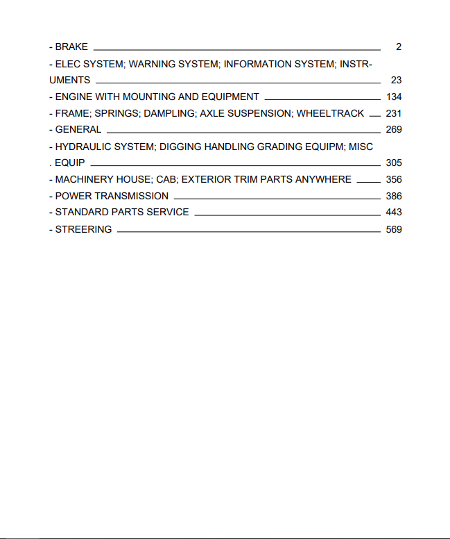 Volvo L20B Articulated Hauler (ART) Service Repair Manual - PDF File